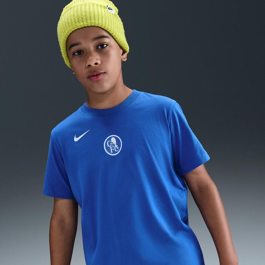 Nike Chelsea FC Total 90 voetbalshirt voor kids Blauw - Foto 4