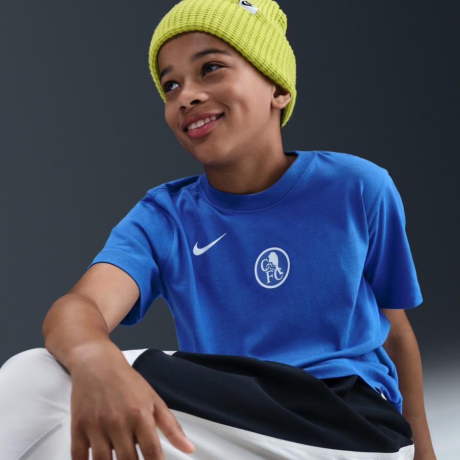 Nike Chelsea FC Total 90 voetbalshirt voor kids Blauw - Foto 2