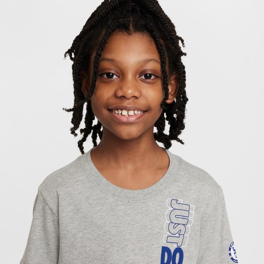 Nike Chelsea FC voetbalshirt voor kids Grijs - Foto 2