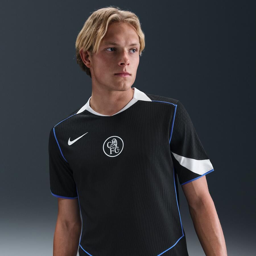 Nike Chelsea FC 2025 26 Match Derde Total 90 authentiek voetbalshirt met Dri-FIT ADV voor heren Zwart - Foto 4