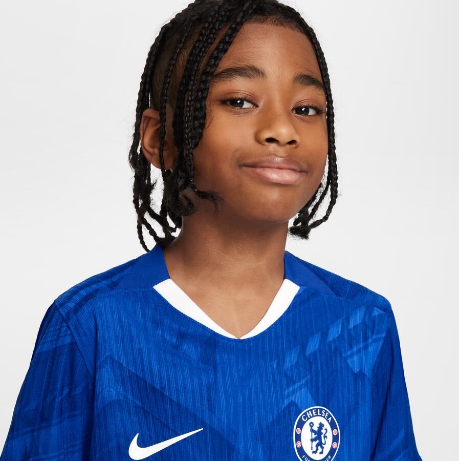 Nike Chelsea FC 2025 26 Match Thuis Dri-FIT ADV authentiek voetbalshirt voor kids Blauw - Foto 3