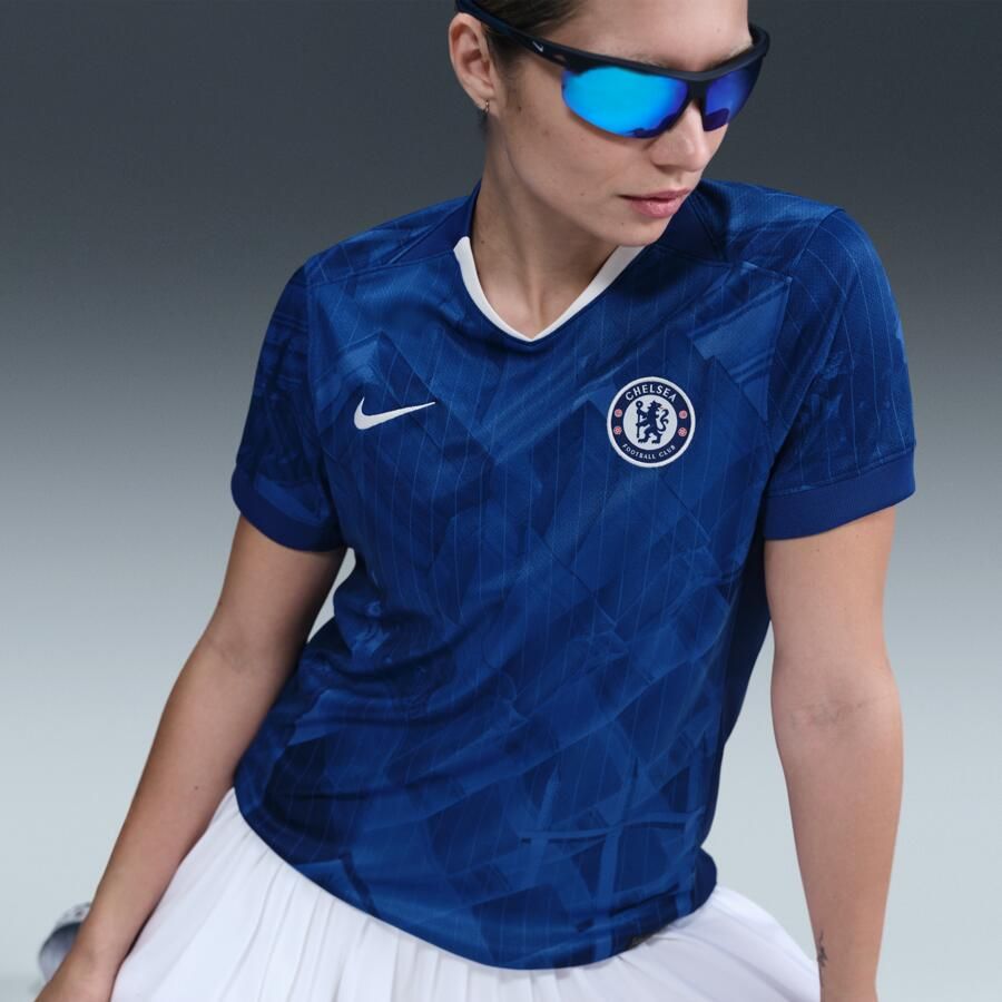 Nike Chelsea FC 2025 26 Stadium Thuis Dri-FIT replicavoetbalshirt voor dames Blauw - Foto 2
