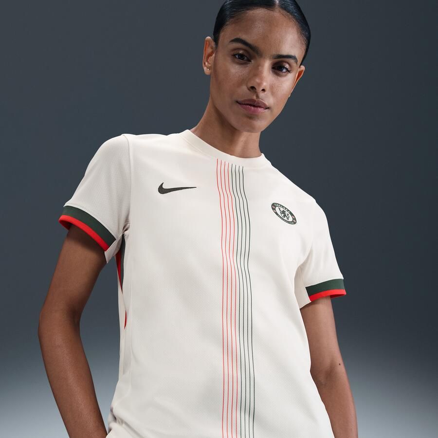 Nike Chelsea FC 2025 26 Stadium Uit Dri-FIT replicavoetbalshirt voor dames Grijs - Foto 4