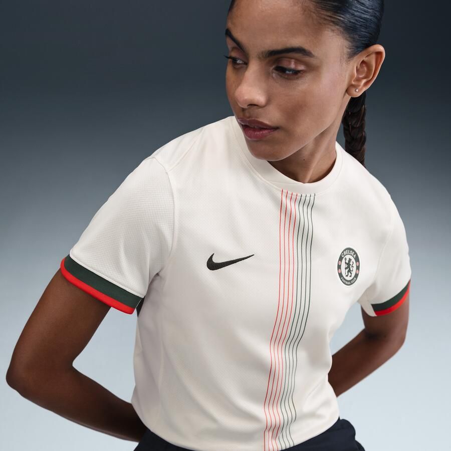 Nike Chelsea FC 2025 26 Stadium Uit Dri-FIT replicavoetbalshirt voor dames Grijs - Foto 2