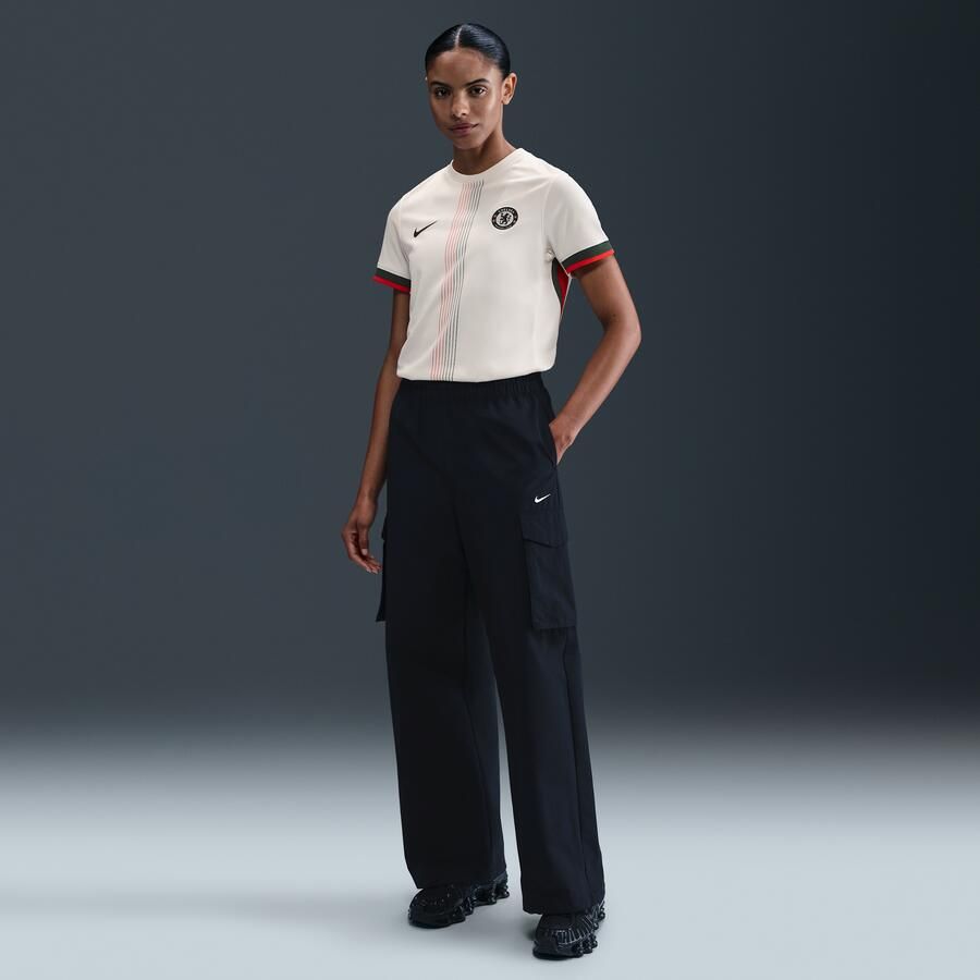 Nike Chelsea FC 2025 26 Stadium Uit Dri-FIT replicavoetbalshirt voor dames Grijs - Foto 3