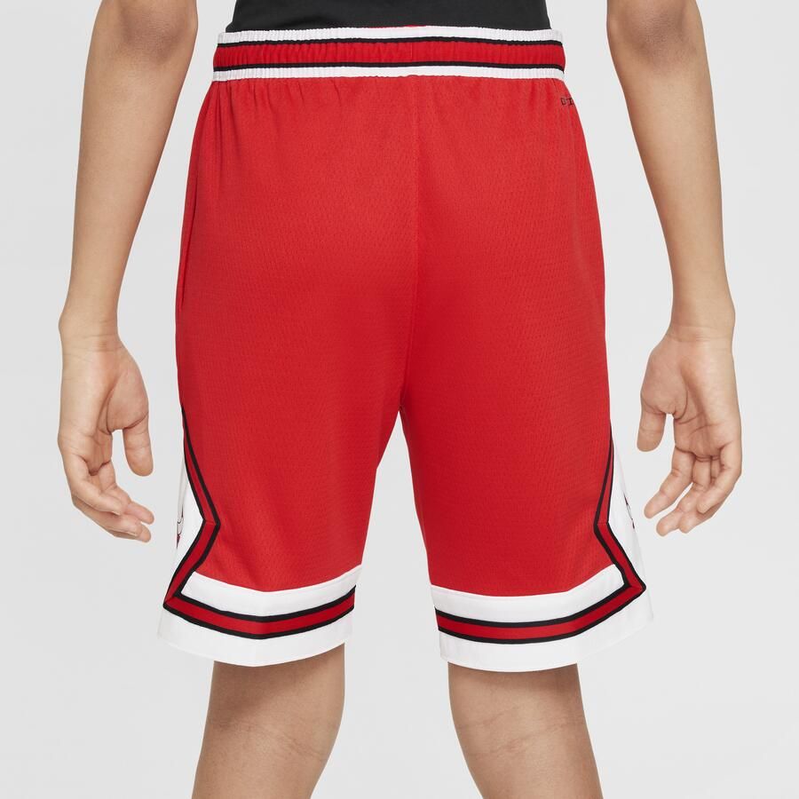 Nike Chicago Bulls 2023 24 Icon Edition Swingman NBA-jongensshorts Rood