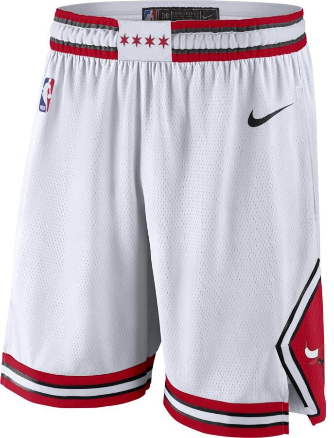 Nike Chicago Bulls Association Edition Swingman NBA-herenshorts Wit