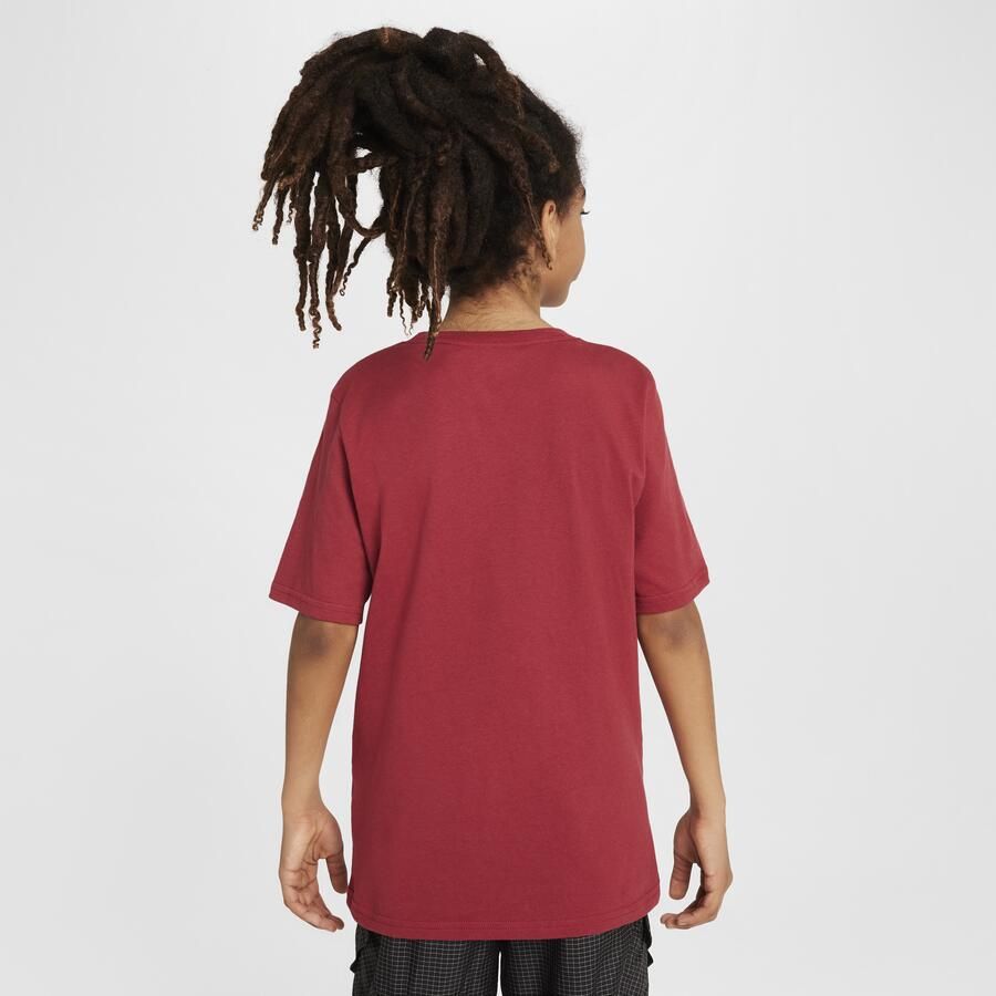 Nike Chicago Bulls City Edition NBA-kindershirt met logo Rood - Foto 4