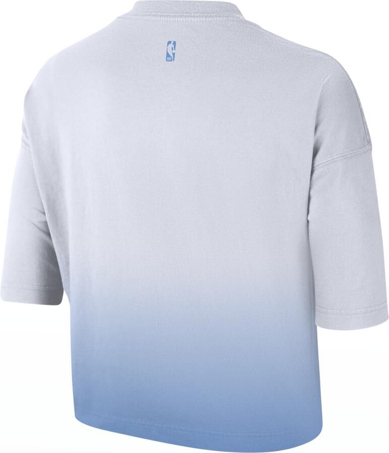 Nike Chicago Bulls Courtside City Edition Premium NBA shirt met recht design voor dames Wit