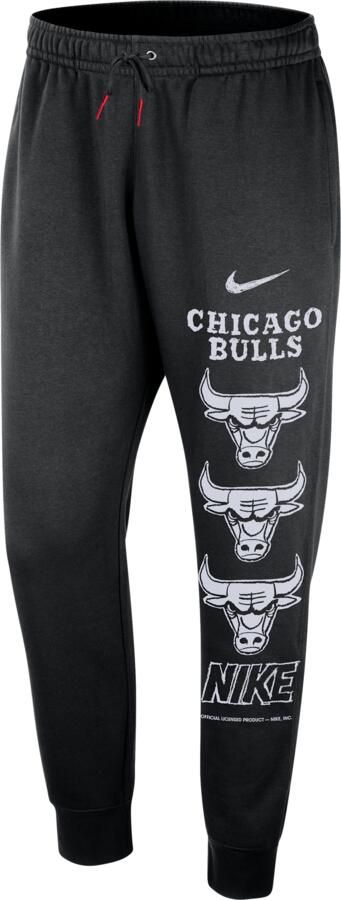 Nike Chicago Bulls Courtside NBA Club Fleece joggingbroek voor heren Zwart - Foto 2
