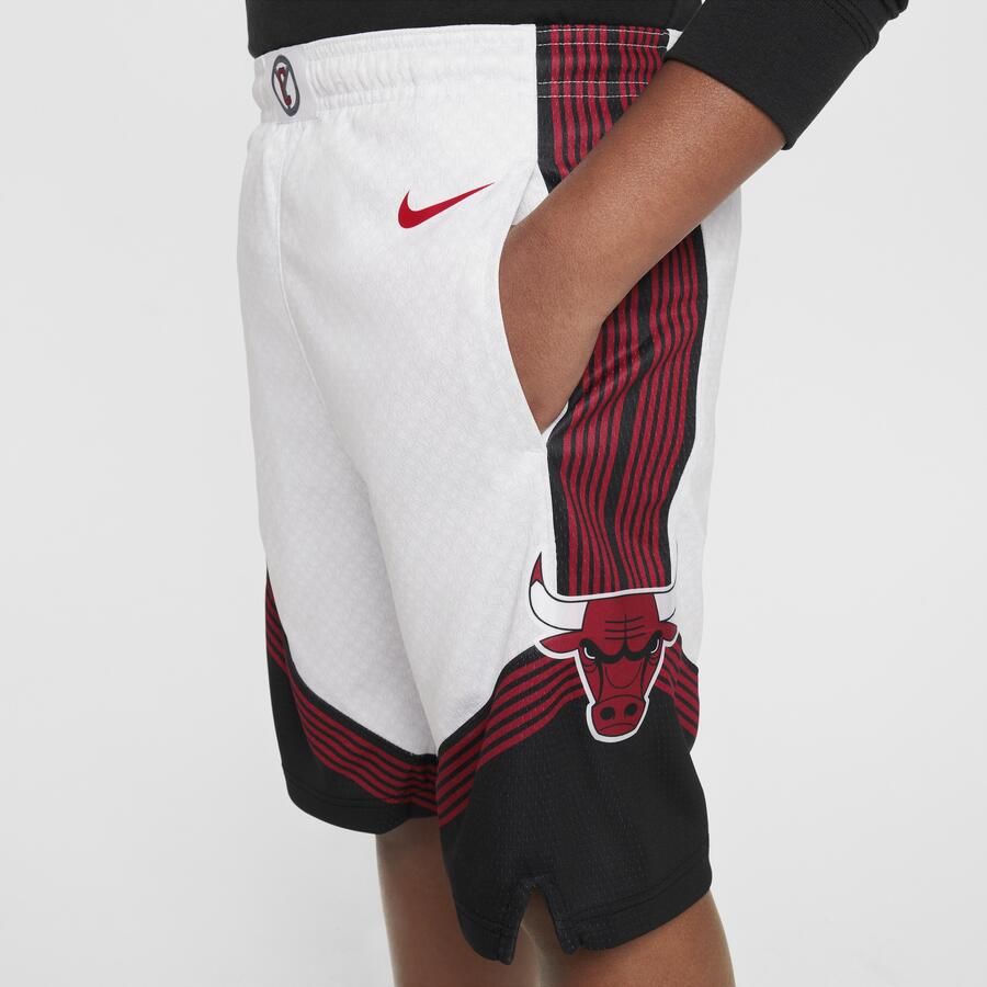 Nike Chicago Bulls Swingman NBA-shorts met Dri-FIT voor kids Wit - Foto 2