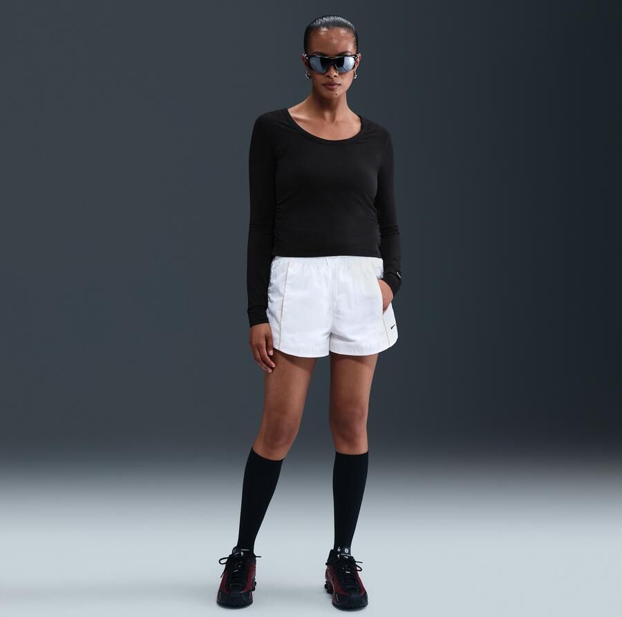 Nike Chill Knit damestop met lange mouwen Zwart - Foto 3