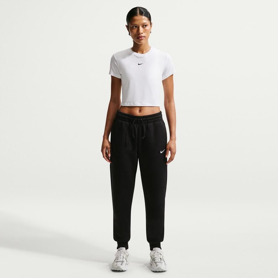 Nike Chill Knit kort T-shirt voor dames Wit - Foto 2