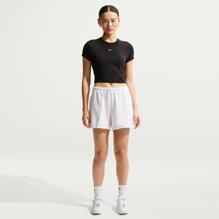 Nike Chill Knit kort T-shirt voor dames Zwart - Foto 3