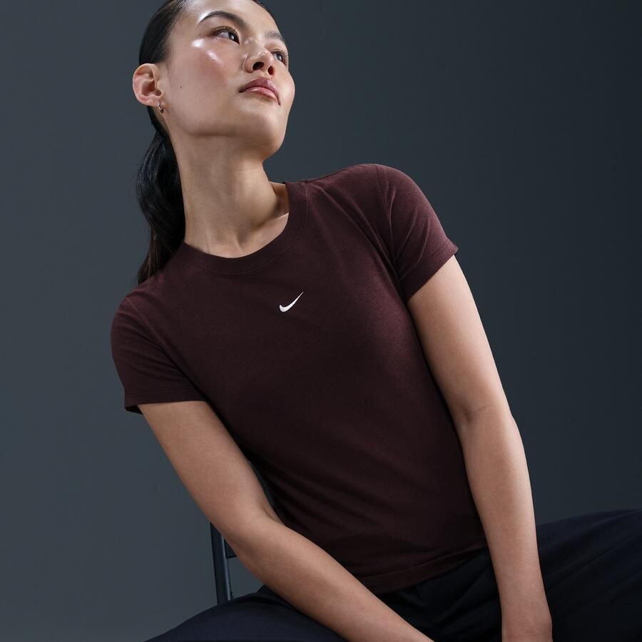 Nike Chill Knit T-shirt voor dames Rood - Foto 2