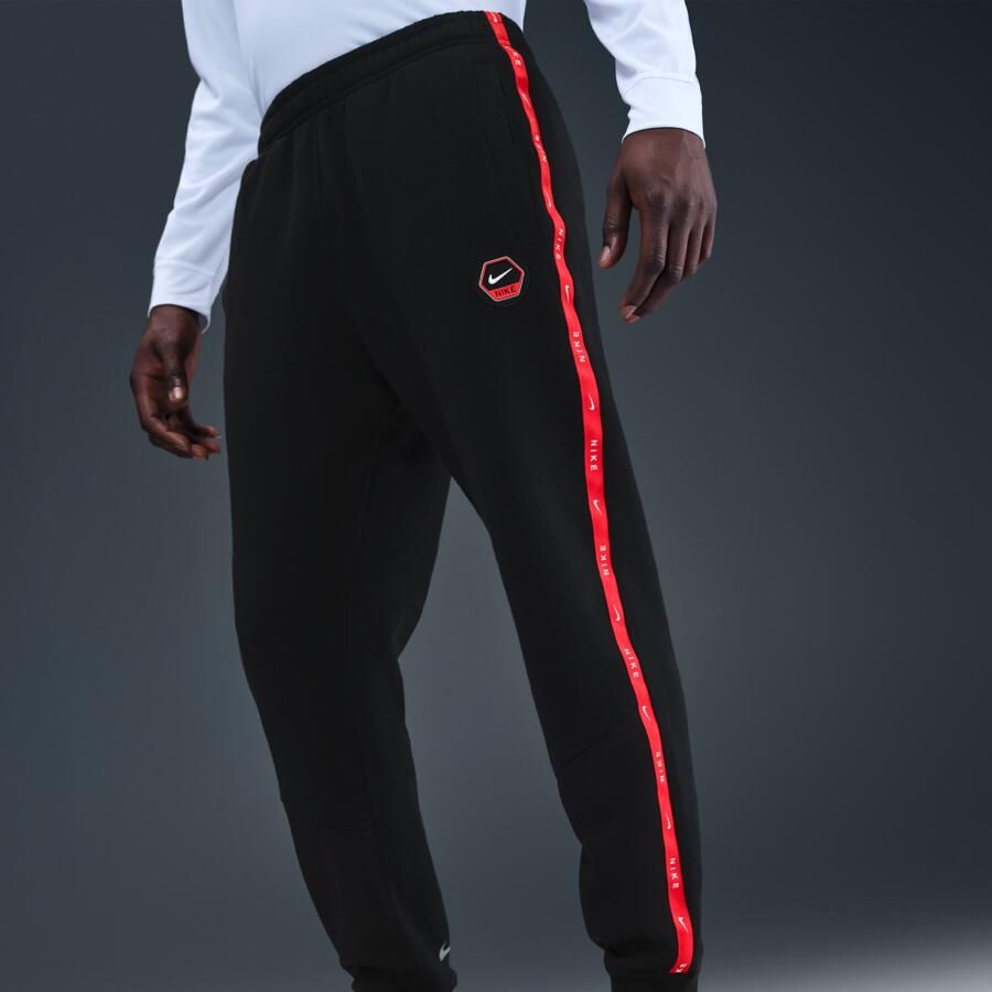 Nike City Side joggingbroek van fleece voor heren Zwart