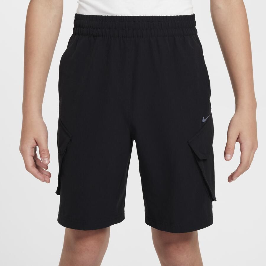 Nike City Utility cargoshorts voor kids Zwart