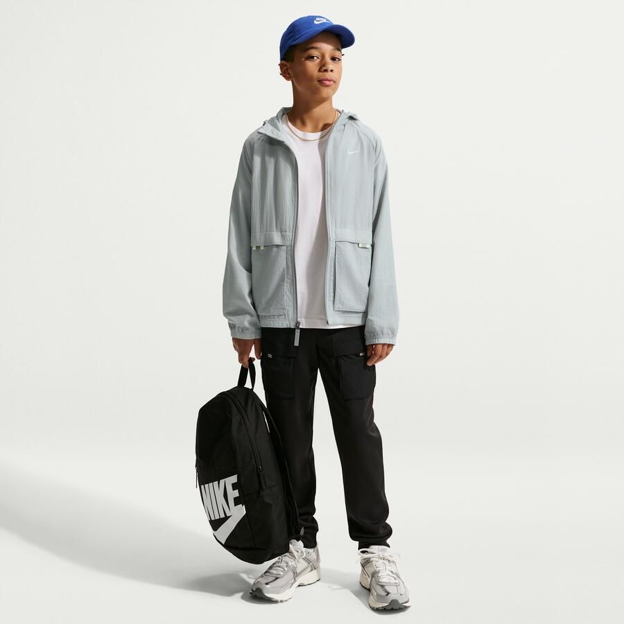 Nike City Utility geweven jack met volledige rits voor kids Grijs - Foto 2