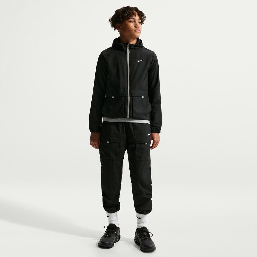 Nike City Utility geweven kinderbroek Zwart - Foto 4