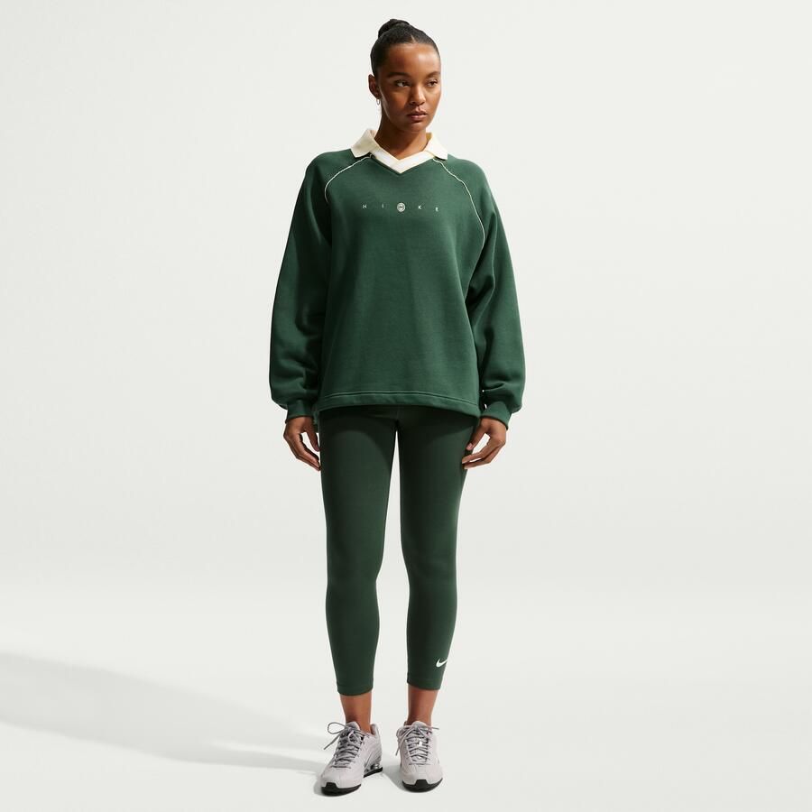 Nike Classic 7 8-legging met hoge taille voor dames Groen - Foto 4