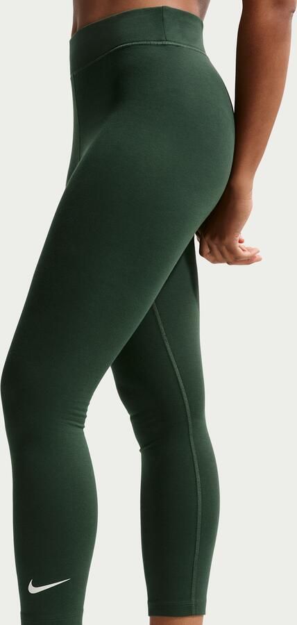 Nike Classic 7 8-legging met hoge taille voor dames Groen - Foto 3
