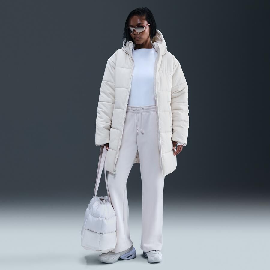 Nike Classic Therma-FIT ruimvallende parka met capuchon voor dames Grijs - Foto 3