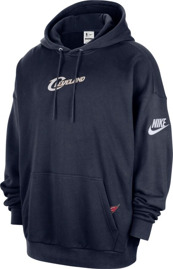 Nike Cleveland Cavaliers 2025 26 Hardwood Classics Club NBA Premium hoodie voor heren Blauw - Foto 3