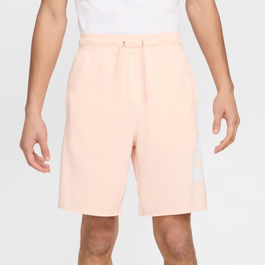 Nike Club Alumni herenshorts van sweatstof Roze
