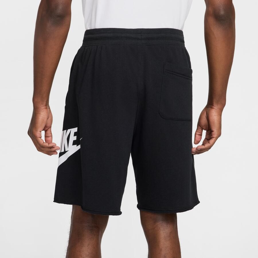 Nike Club Alumni herenshorts van sweatstof Zwart - Foto 2