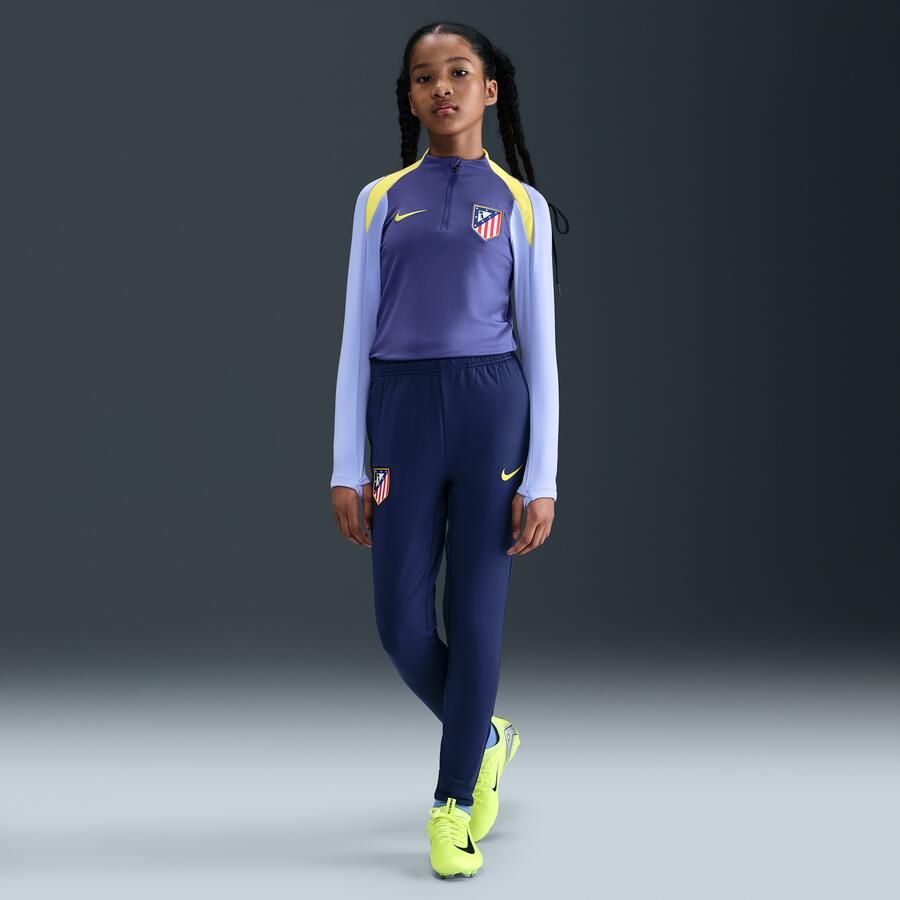 Nike Club Atlético de Madrid Strike Dri-FIT knit voetbalbroek voor kids Blauw - Foto 4