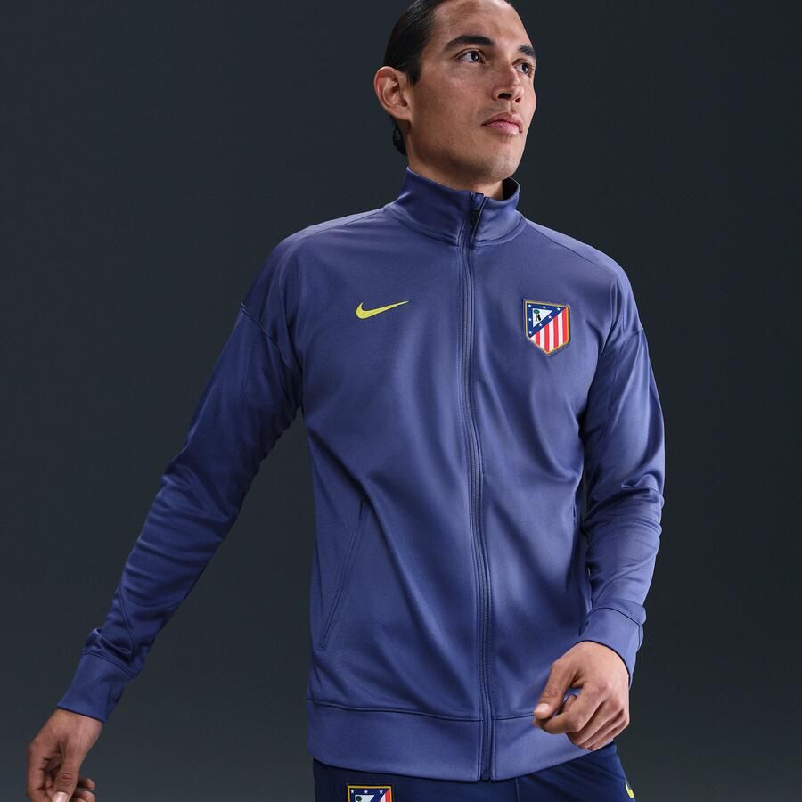 Nike Club Atlético de Madrid Strike Dri-FIT knit voetbaltrainingspak voor heren Paars
