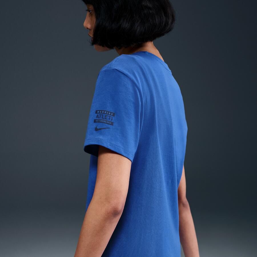 Nike Club Atlético de Madrid voetbalshirt voor dames Blauw