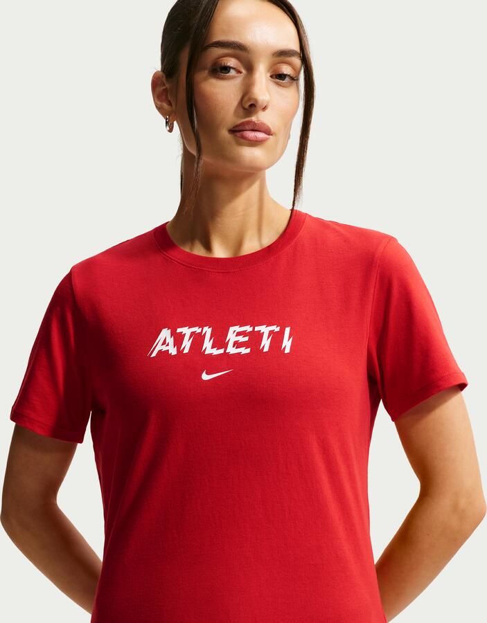 Nike Club Atlético de Madrid voetbalshirt voor dames Rood - Foto 4