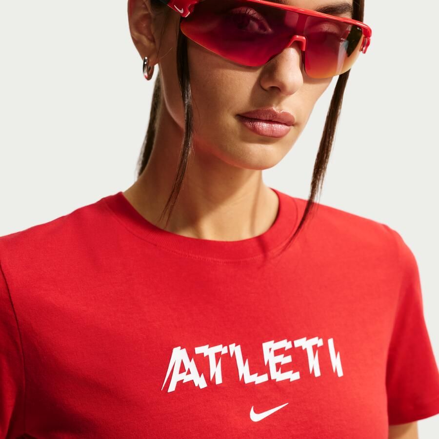 Nike Club Atlético de Madrid voetbalshirt voor dames Rood