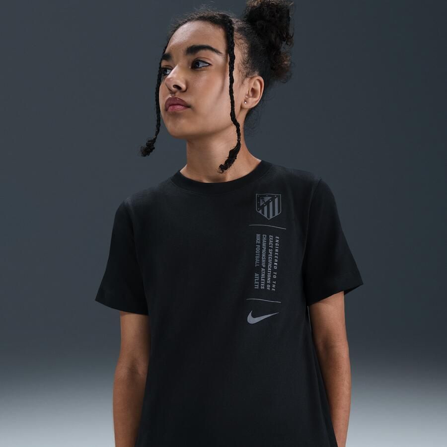 Nike Club Atlético de Madrid voetbalshirt voor kids Zwart - Foto 4