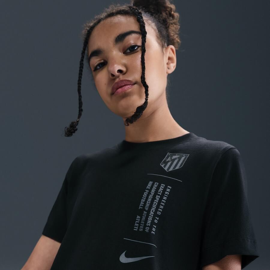 Nike Club Atlético de Madrid voetbalshirt voor kids Zwart - Foto 2