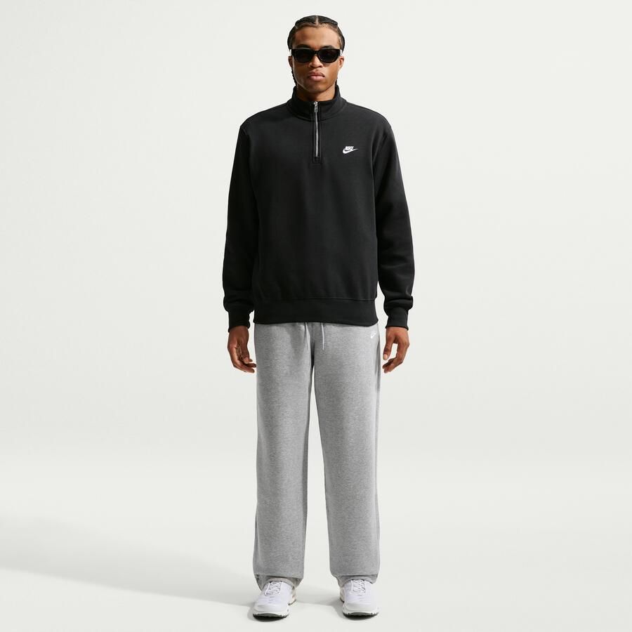 Nike Club bungeebroek van fleece voor heren Grijs