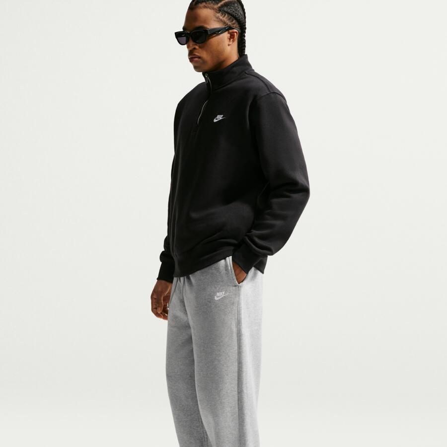 Nike Club bungeebroek van fleece voor heren Grijs - Foto 4