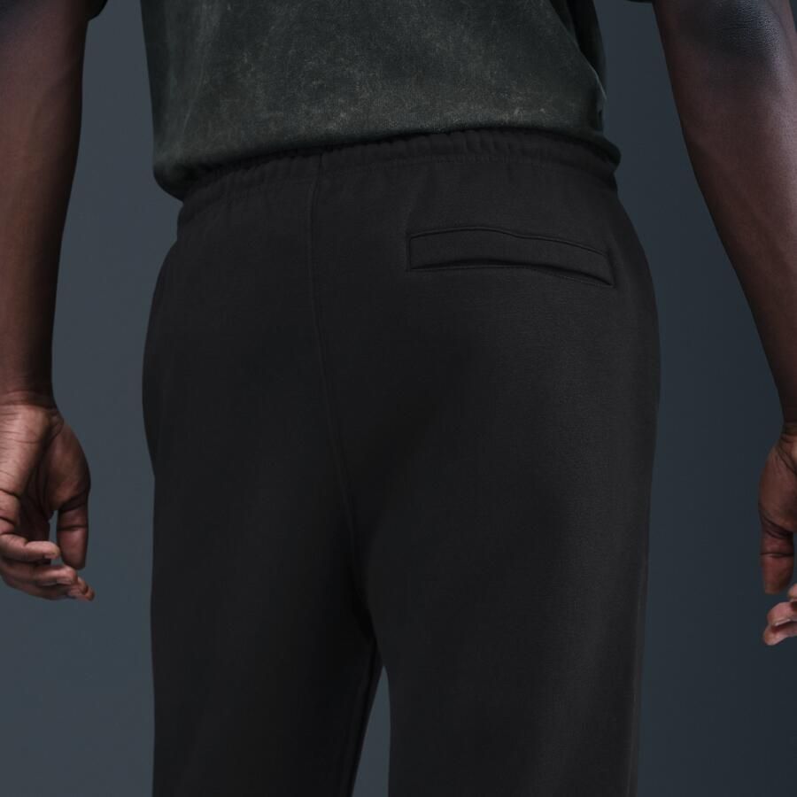 Nike Club bungeebroek van fleece voor heren Zwart - Foto 3