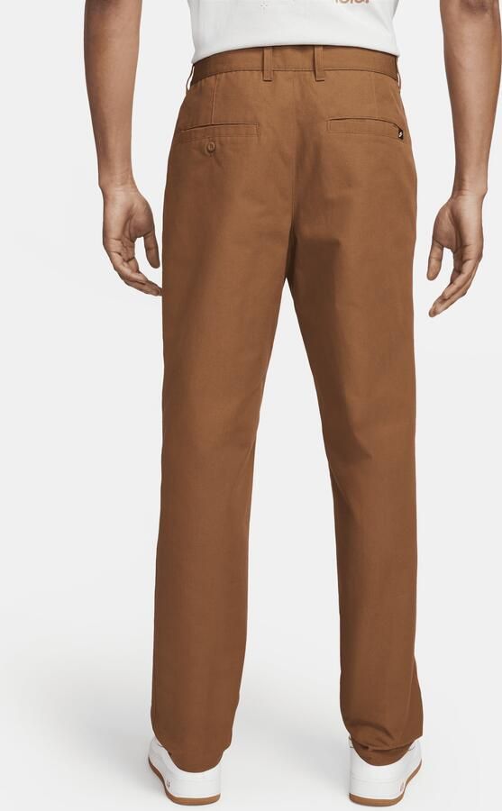 Nike Club chinobroek voor heren Bruin - Foto 4