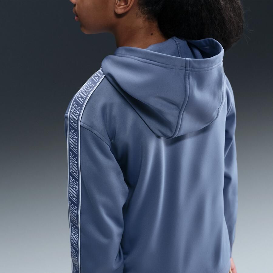 Nike Club Dri-FIT hoodie met rits voor kids Blauw - Foto 3
