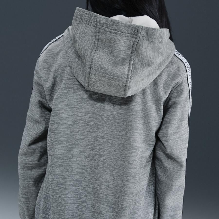 Nike Club Dri-FIT hoodie met rits voor kids Grijs - Foto 3