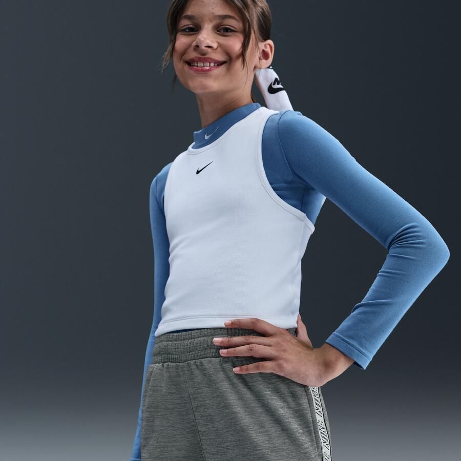 Nike Club Dri-FIT joggingbroek voor kids Grijs - Foto 2
