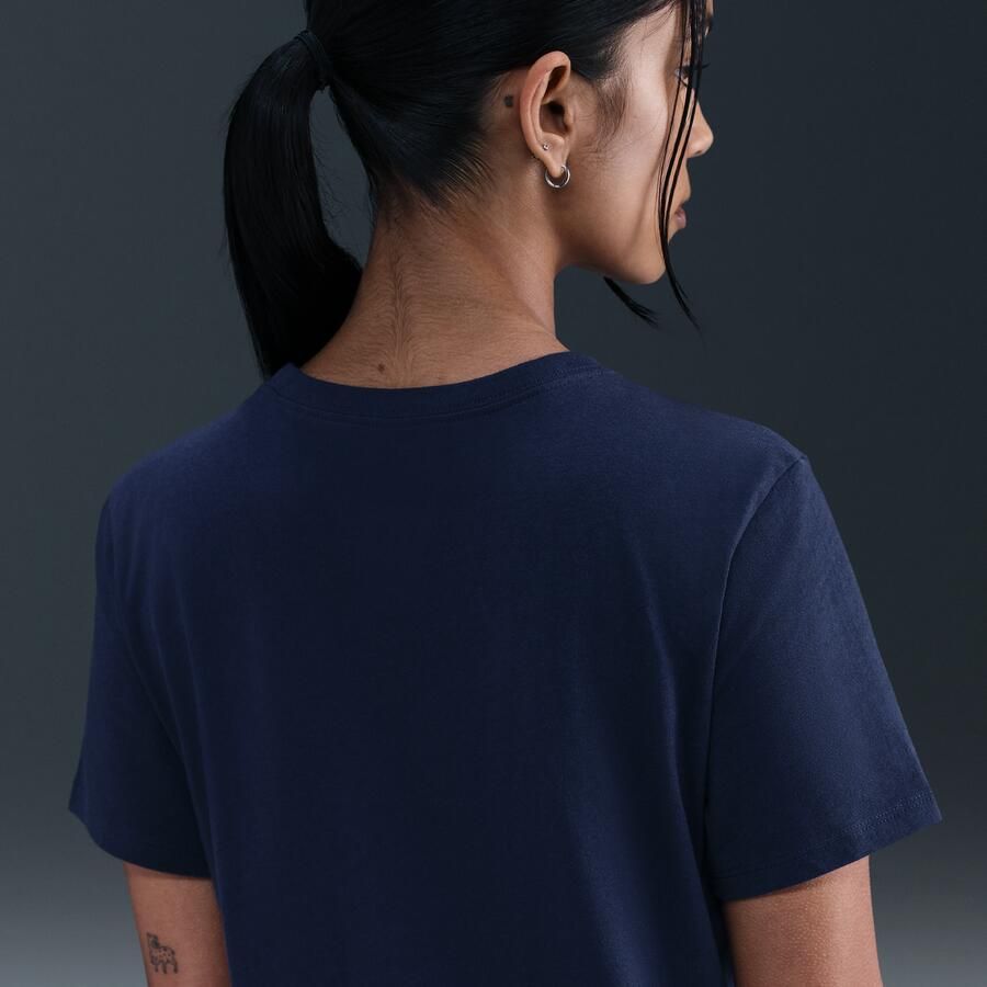 Nike Club Essentials T-shirt voor dames Blauw