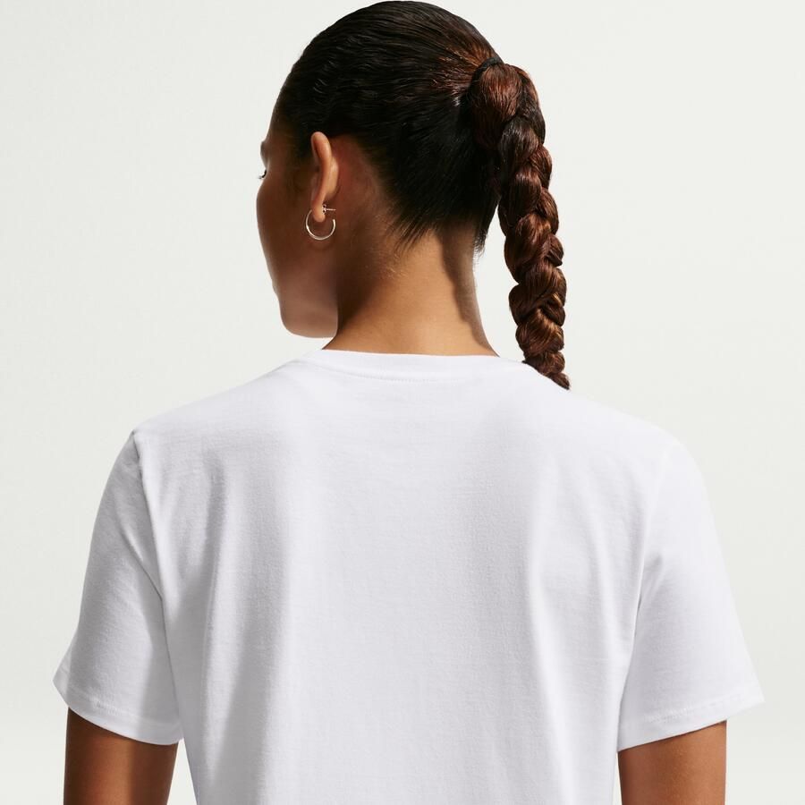Nike Sportswear Club Essentials T-shirt White Dames - Foto 2