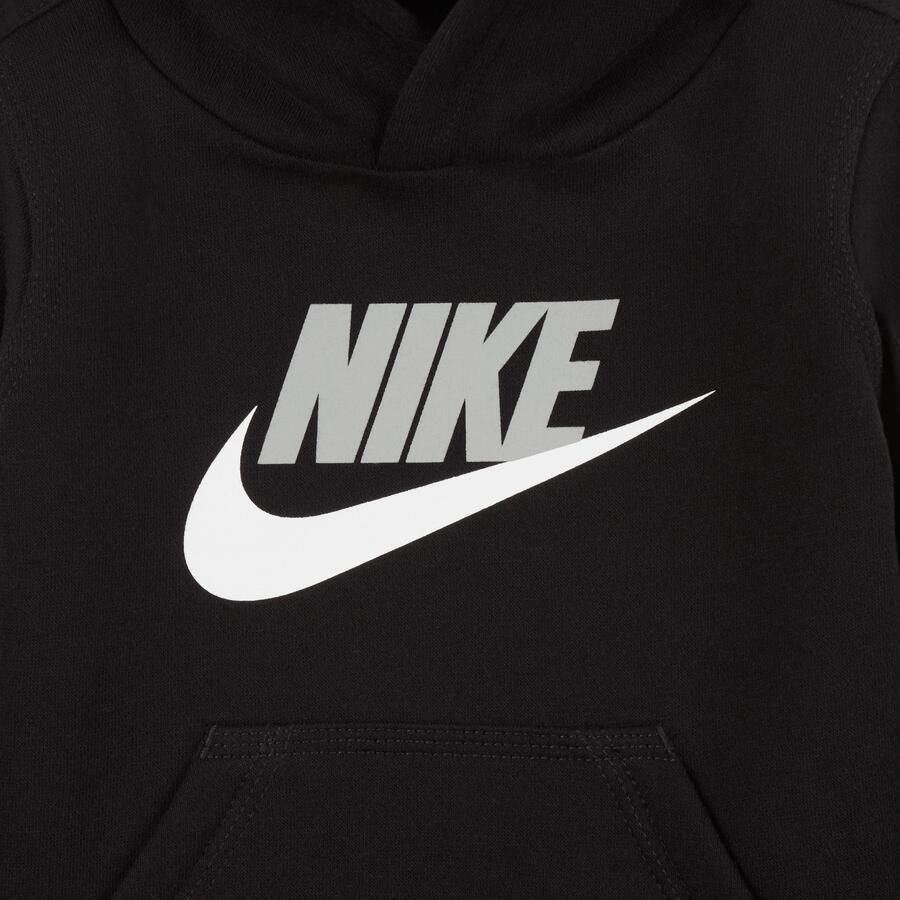 Nike Club Fleece Babyset met hoodie en broek (12-24 maanden) Zwart