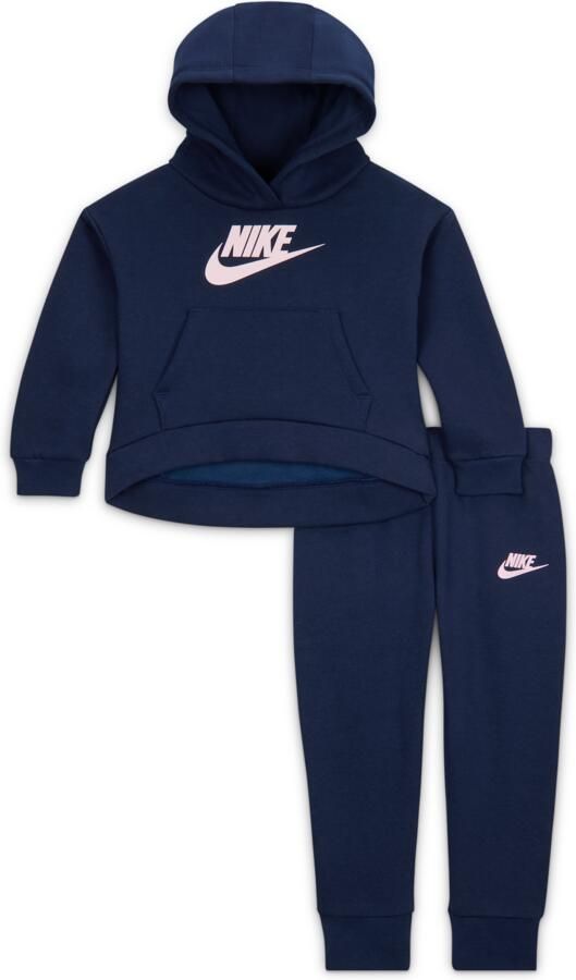 Nike Club Fleece Babyset met hoodie en joggingbroek (12-24 maanden) Blauw - Foto 2