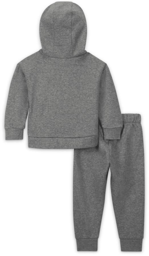 Nike Club Fleece Babyset met hoodie en joggingbroek (12-24 maanden) Grijs