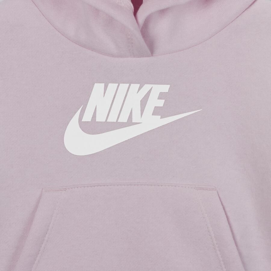 Nike Club Fleece Babyset met hoodie en joggingbroek (12-24 maanden) Roze