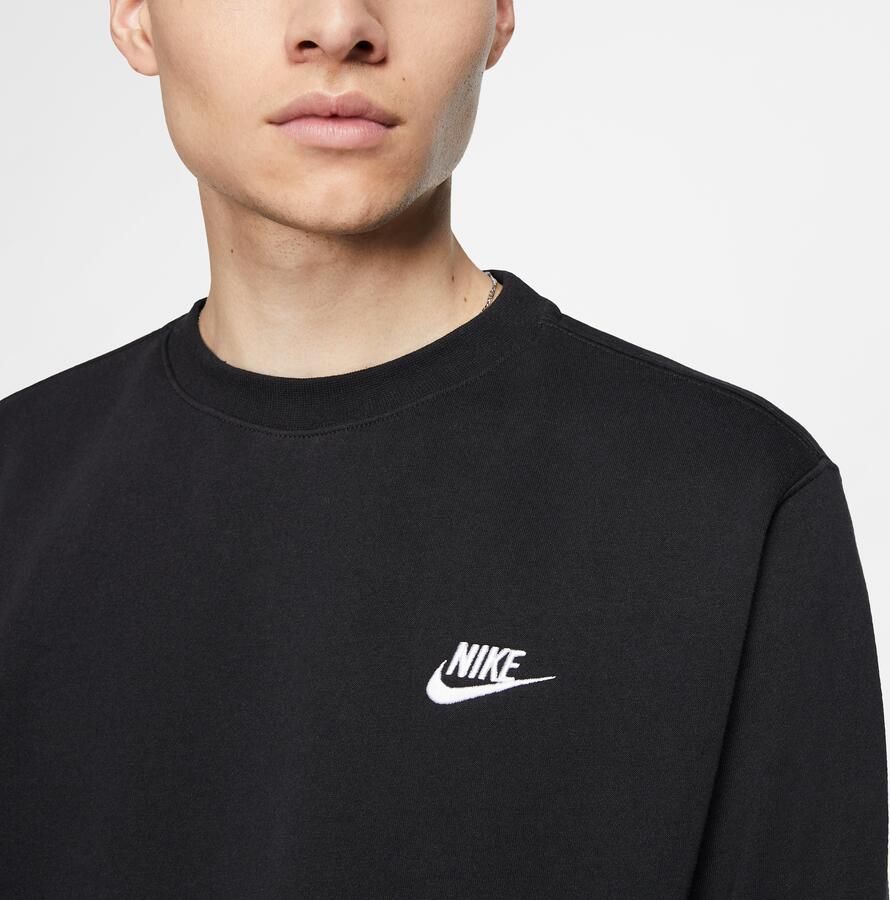 Nike Sportswear Club Fleece Crew Sweaters Kleding black white maat: XS beschikbare maaten:XS S M L XL XXL - Foto 9